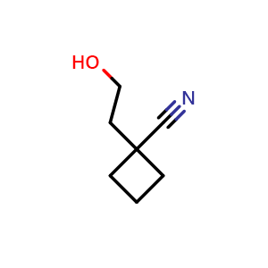 1-(2-Hydroxyethyl)cyclobutane-1-carbonitrile