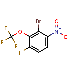 2-Bromo-4-fluoro-1-nitro-3-(trifluoromethoxy)benzene