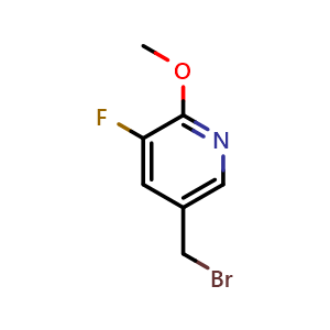 5-(Bromomethyl)-3-fluoro-2-methoxypyridine
