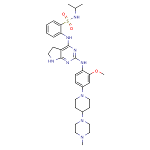 Chemical structure of Conteltinib , CAS 1384860-29-0, AChemBlock AD263953