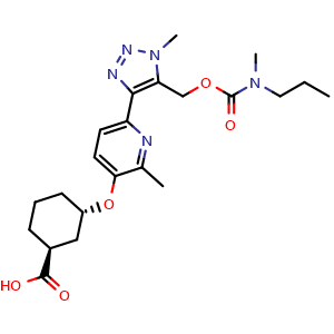 Chemical structure of BMS-986278 , CAS 2170126-74-4, AChemBlock AD263968
