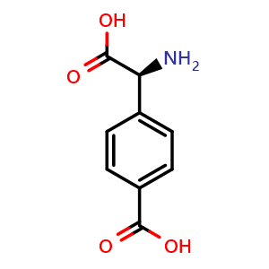 Chemical structure of (S)-4CPG , CAS 134052-73-6, AChemBlock AD263971
