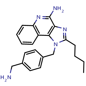 Chemical structure of TLR7/8 agonist 1 , CAS 1258457-59-8, AChemBlock AD263972