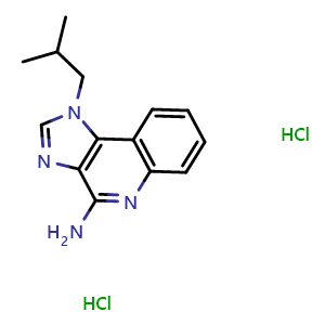 Chemical structure of Imiquimod 2HCl , CAS 2995277-02-4, AChemBlock AD263996