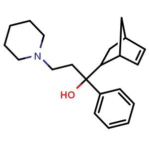 Chemical structure of Biperiden , CAS 514-65-8, AChemBlock AD263997
