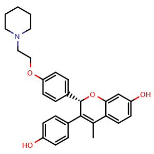 Chemical structure of Acolbifene , CAS 182167-02-8, AChemBlock AD264010