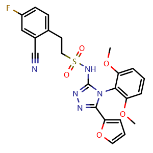 Chemical structure of Apelin agonist 1 , CAS 2227512-85-6, AChemBlock AD264015