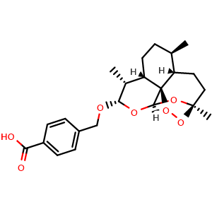 Chemical structure of Artelinic acid , CAS 120020-26-0, AChemBlock AD264018