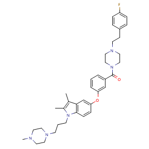 Chemical structure of ATM-3507 , CAS 1861449-70-8, AChemBlock AD264019
