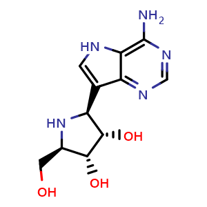 Chemical structure of Galidesivir , CAS 249503-25-1, AChemBlock AD264025