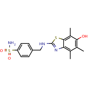 Chemical structure of Asthma relating compound 1 , CAS 120165-51-7, AChemBlock AD264027