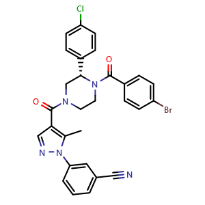 Chemical structure of eIF4A3-IN-1 , CAS 2095486-67-0, AChemBlock AD264058