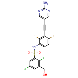 Chemical structure of GCN2-IN-6 , CAS 2183470-09-7, AChemBlock AD264073