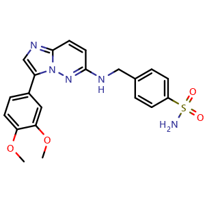 Chemical structure of IRAK inhibitor 3 , CAS 1012343-93-9, AChemBlock AD264091