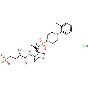 Chemical structure of L-368,899 hydrochloride , CAS 160312-62-9, AChemBlock AD264102