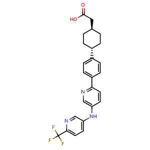 Chemical structure of Pradigastat , CAS 956136-95-1, AChemBlock AD264108