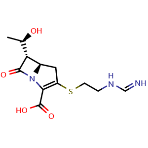Chemical structure of Imipenem , CAS 64221-86-9, AChemBlock AD264149
