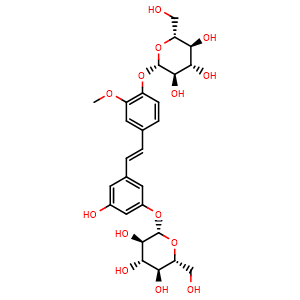 Chemical structure of Gnetifolin K , CAS 193806-40-5, AChemBlock AD264157