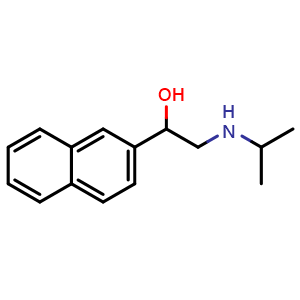 Chemical structure of Pronetalol , CAS 54-80-8, AChemBlock AD264169