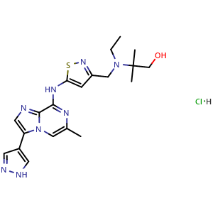 Chemical structure of SCH-1473759 hydrochloride , CAS 1094067-13-6, AChemBlock AD264175