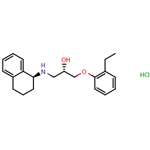 Chemical structure of SR59230A hydrochloride , CAS 1135278-41-9, AChemBlock AD264179