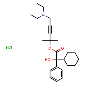 Chemical structure of Temiverine hydrochloride , CAS 129927-33-9, AChemBlock AD264190
