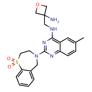 Chemical structure of Ziresovir , CAS 1422500-60-4, AChemBlock AD264204