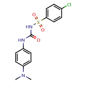 Chemical structure of Glyparamide , CAS 5581-42-0, AChemBlock AD264214