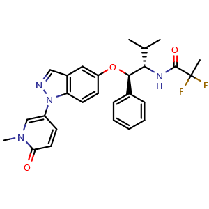 Chemical structure of AZD9567 , CAS 1893415-00-3, AChemBlock AD264245