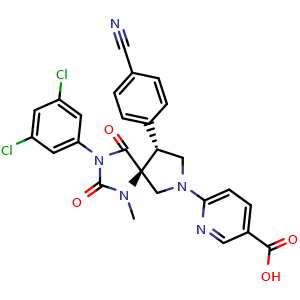 Chemical structure of BMS-688521 , CAS 893397-44-9, AChemBlock AD264252