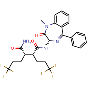 Chemical structure of BMS-906024 , CAS 1401066-79-2, AChemBlock AD264253