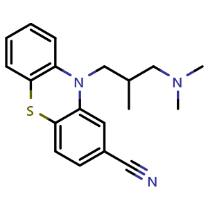 Chemical structure of Cyamemazine , CAS 3546-03-0, AChemBlock AD264272