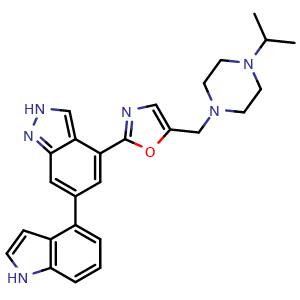Chemical structure of Nemiralisib , CAS 1254036-71-9, AChemBlock AD264286