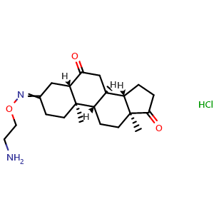 Chemical structure of Istaroxime hydrochloride , CAS 374559-48-5, AChemBlock AD264292