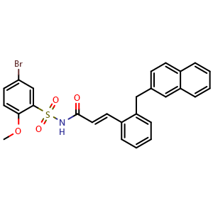Chemical structure of L-798106 , CAS 244101-02-8, AChemBlock AD264300
