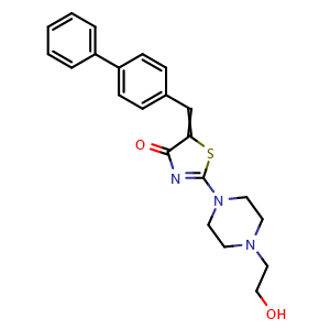 Chemical structure of CLZ-8 , CAS 678158-55-9, AChemBlock AD264317