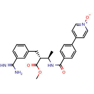 Chemical structure of Otamixaban , CAS 193153-04-7, AChemBlock AD264336