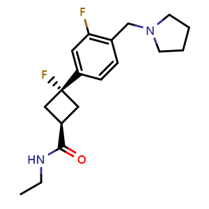 Chemical structure of PF-03654746 , CAS 935840-31-6, AChemBlock AD264345