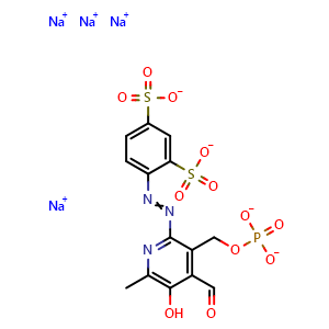 Chemical structure of PPADS tetrasodium , CAS 192575-19-2, AChemBlock AD264352