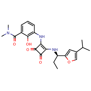Chemical structure of SCH 563705 , CAS 473728-58-4, AChemBlock AD264369