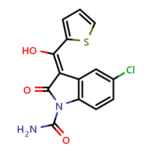 Chemical structure of Tenidap , CAS 120210-48-2, AChemBlock AD264383
