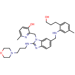 Chemical structure of TMC353121 , CAS 857066-90-1, AChemBlock AD264388