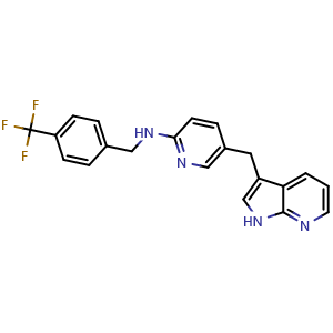 Chemical structure of PLX647 , CAS 873786-09-5, AChemBlock AD264412