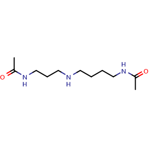 Chemical structure of N1,N8-Diacetylspermidine , CAS 82414-35-5, AChemBlock AD264420