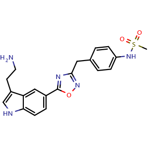 Chemical structure of L-694,247 , CAS 137403-12-4, AChemBlock AD264428