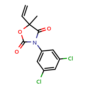 Chemical structure of Vinclozolin , CAS 50471-44-8, AChemBlock AD264443