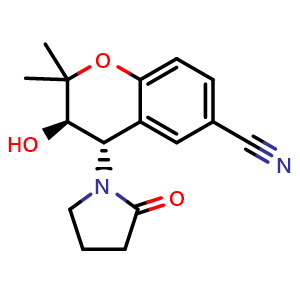 Chemical structure of Cromakalim , CAS 94470-67-4, AChemBlock AD264452