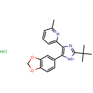 Chemical structure of SB-505124 hydrochloride , CAS 356559-13-2, AChemBlock AD264460