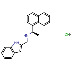 Chemical structure of Calindol hydrochloride , CAS 729610-18-8, AChemBlock AD264465