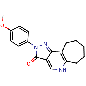 Chemical structure of CGS 20625 , CAS 111205-55-1, AChemBlock AD264494